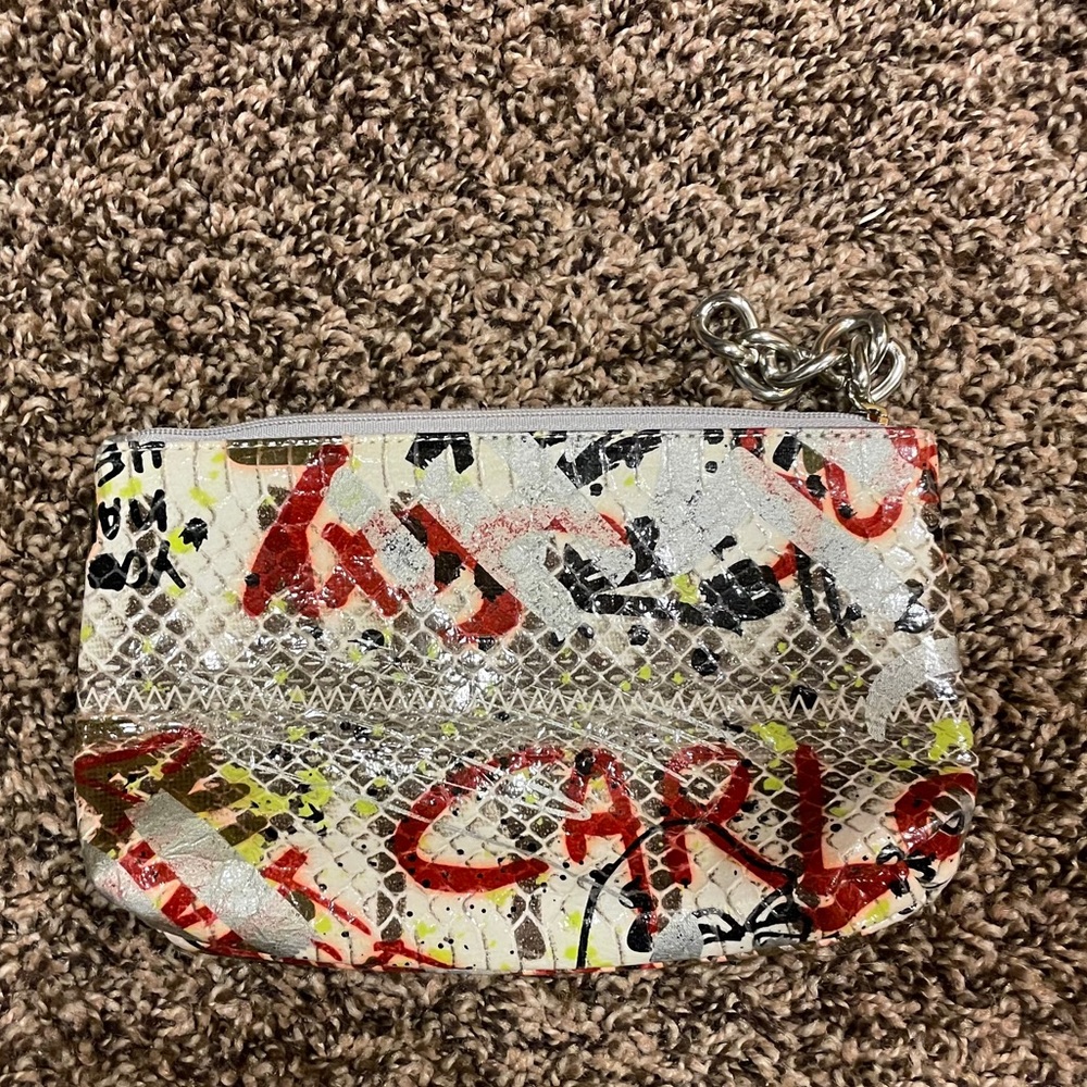 Carlos Falchi Fatto A Mano Graffiti Tote Bag - Picture 7 of 10